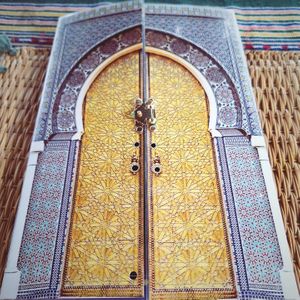 Même le menu est joli at Zayna Moroccan Taste in Casablanca