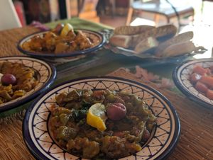 Yum at Zayna Moroccan Taste in Casablanca