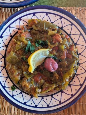 Shakshuka at Zayna Moroccan Taste in Casablanca