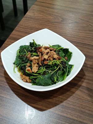 燙青菜 at Rude Vegetarian Noodle World in New Taipei City