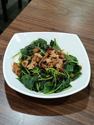 燙青菜 at Rude Vegetarian Noodle World in New Taipei City