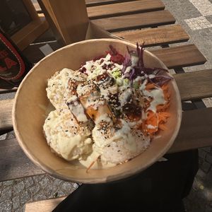 Poke bowl  at FOODSTOCK Bistro in Prague