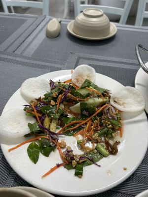 Peanut salad  at An Nhi Chay in Hue
