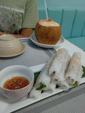 Fresh Rolls at An Nhi Chay in Hue