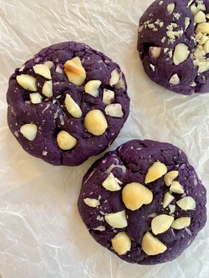 Ube Macadamia Cookie at Maple & Maine Pastry Kitchen in Boston
