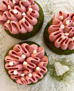 Matcha Raspberry Cookie at Maple & Maine Pastry Kitchen in Boston