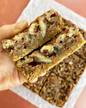 Pecan Pie Bar (GF) at Maple & Maine Pastry Kitchen in Boston