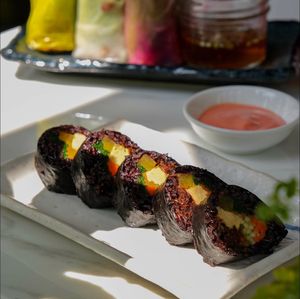 Brown Rice Rolls at The Joi Factory - Phu My Hung in Ho Chi Minh City