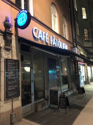 Seen from outside   at Fåtöljen in Stockholm