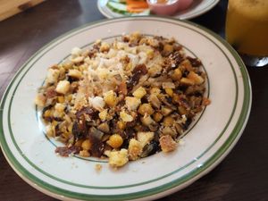 Lime pasta was gud at Chà Là in Hanoi