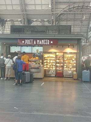  at Pret A Manger - Hauptbahnhof in Frankfurt