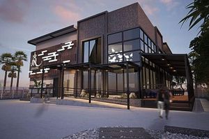 Beautiful restaurant at Arashi RISE Shabu-Shabu in Johor Bahru