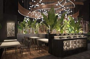 Nice deco at Arashi RISE Shabu-Shabu in Johor Bahru