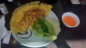 Banh xeo - specify vegan at Aobaba in Dublin