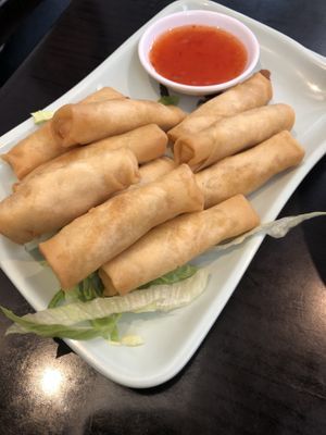 Veggie Spring Rolls  at Aobaba in Dublin