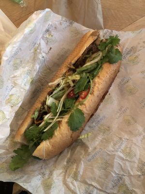 Vegan Vietnamese Sub  at Aobaba in Dublin