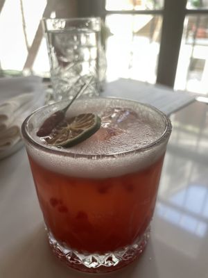 Tequila chilli cocktail   at The Queen's Picturehouse & Eatery in 