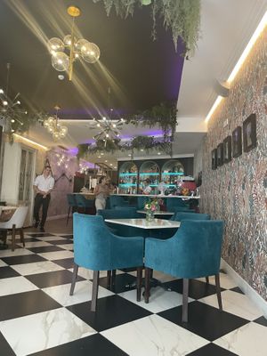 Beautiful decor   at The Queen's Picturehouse & Eatery in 