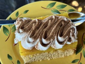 Lemon cake   at Café le Frère in Trondheim