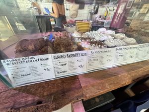Lots of options in cakes   at Café le Frère in Trondheim