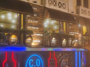 Balcony windows at Tim's Sa Pa Kitchen in Lao Cai