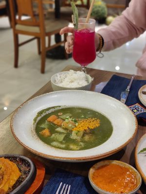 Green curry at Tim's Sa Pa Kitchen in Lao Cai