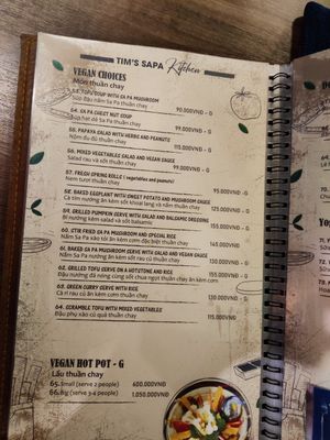  at Tim's Sa Pa Kitchen in Lao Cai