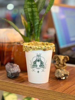 Best Pistachio Mocha😄 at CGH - Hera Organika - Departures After Security in Sao Paulo