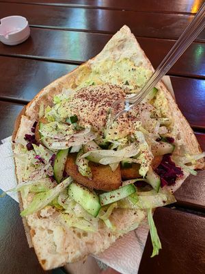 Seitan Döner at Alibaba Bistro in Berlin
