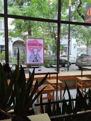 Outside at Krowarzywa - Hoza in Warsaw