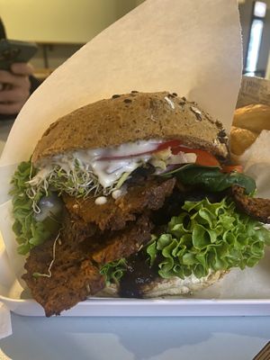 Pastrami burger  at Krowarzywa - Hoza in Warsaw