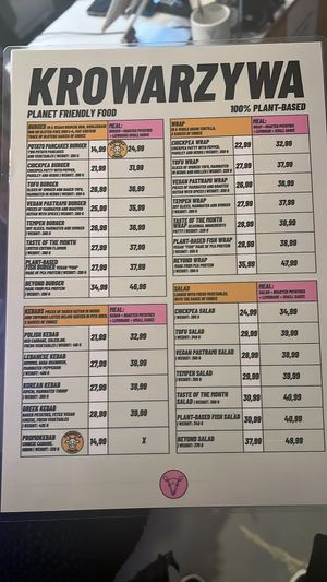   at Krowarzywa - Hoza in Warsaw