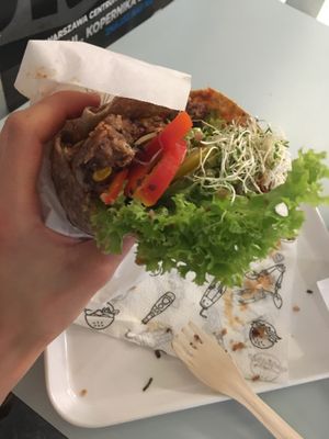 Wrap at Krowarzywa - Hoza in Warsaw