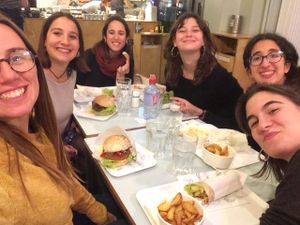 Friendly atmosphere at Krowarzywa - Hoza in Warsaw