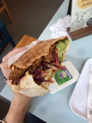 Shawarma  at Krowarzywa - Hoza in Warsaw