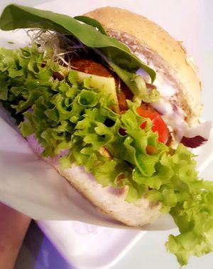 Burger  at Krowarzywa - Hoza in Warsaw