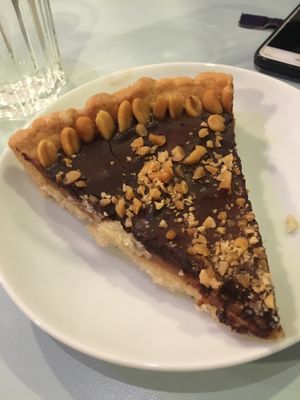 Snickers cake!  at Krowarzywa - Hoza in Warsaw