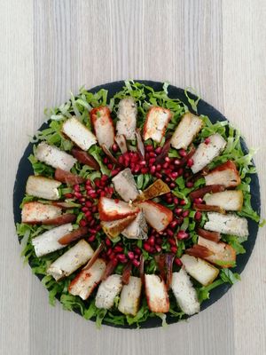 Tabla de quesos veganos at Alquimia en tu Plato by Viki Frau in Lanzarote