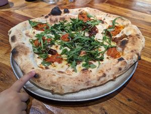 SES ILLES VEGAN at Garden Pizza in Sant Cugat Del Valles