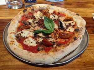 NO CACCIO NO BUTI VEGAN at Garden Pizza in Sant Cugat Del Valles
