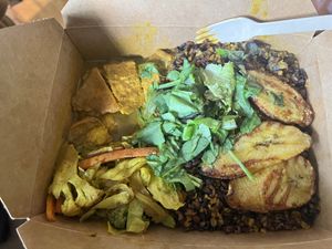 Vegan Curry Chicken  at More Life - Maybe closed in Philadelphia