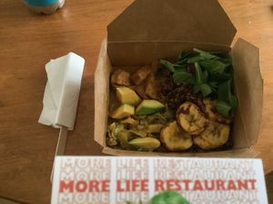 Curry chicken platter  at More Life - Maybe closed in Philadelphia