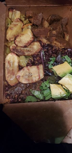 Vegan Fish Platter at More Life - Maybe closed in Philadelphia