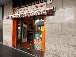 The shop from outside at El Horno de la Avenida in Tenerife