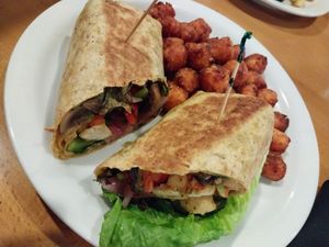 Tofu Wrap (Sans Sauce) at Legacy Pointe Eatery in Springfield