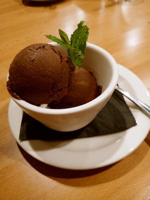 Chocolate Sorbet at Legacy Pointe Eatery in Springfield