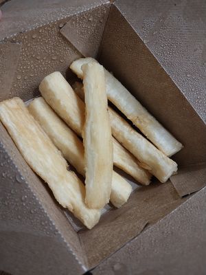 Yucca Fries at Roots Latin Grill in Springfield
