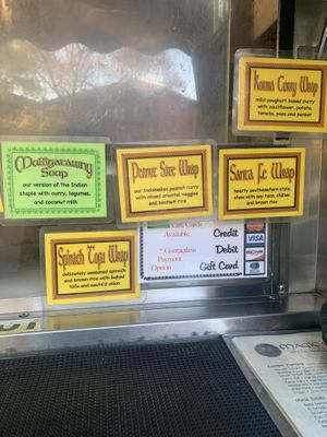 Here are daily specials they have! at Magic Carpet Foods - Food Cart in Philadelphia