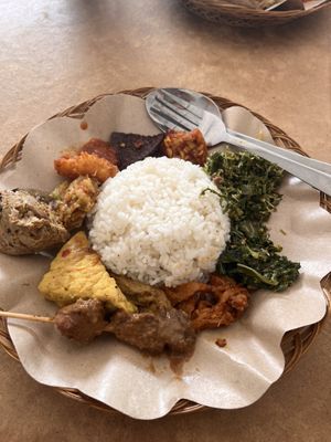   at Crispy Bali Vegetarian  in Gianyar