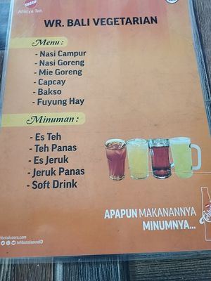  at Crispy Bali Vegetarian  in Gianyar